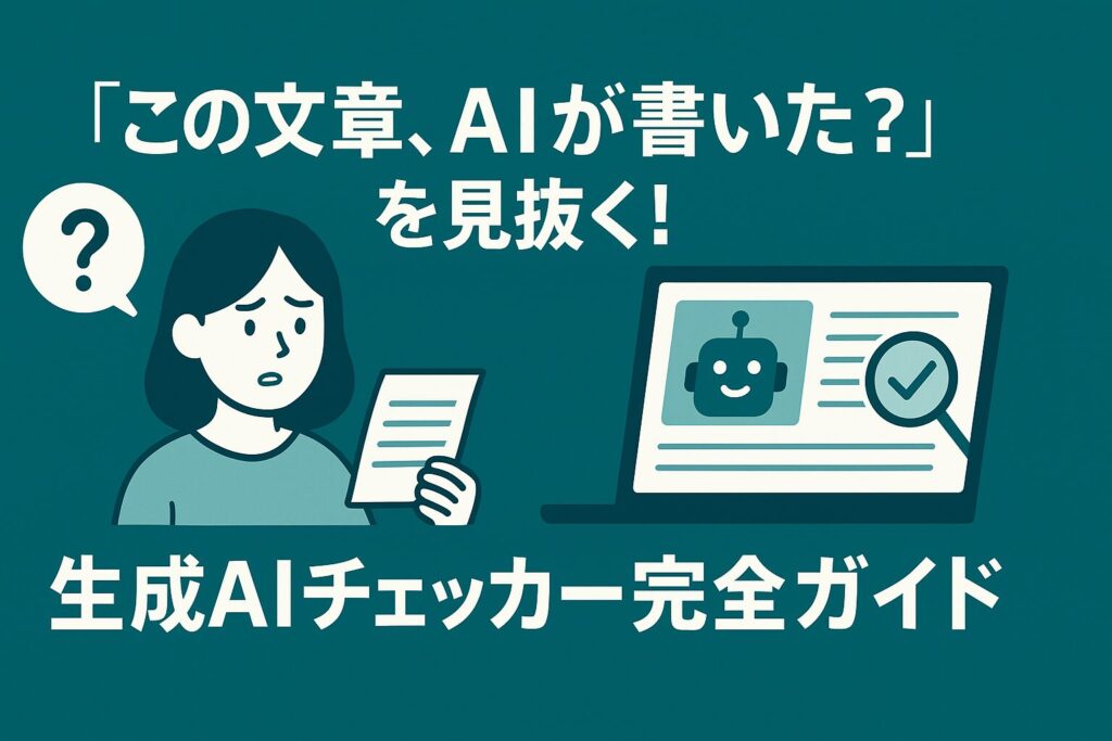 生成AIチェッカー完全ガイド