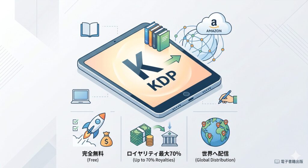 KDP（Kindle Direct Publishing）の仕組みと出版の流れ